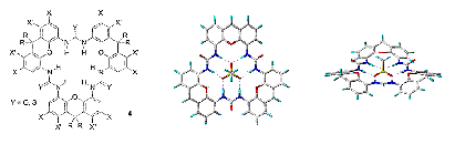 Abb. 2: Anionenrezeptor mit komplexiertem Anion
