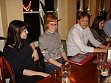 First evening. Janine, Cindy, Andreas, and Anja