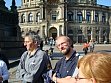 Semperoper. Jochen, Hauke, and Cindy.