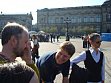 Semperoper. Thomas, Andreas, and Antje.