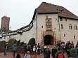 in front of the Wartburg castle