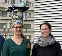 23. Februar 2022: Wir gratulieren Dr. Franziska Daamen (mit Hut) zur bestandenen Promotion!